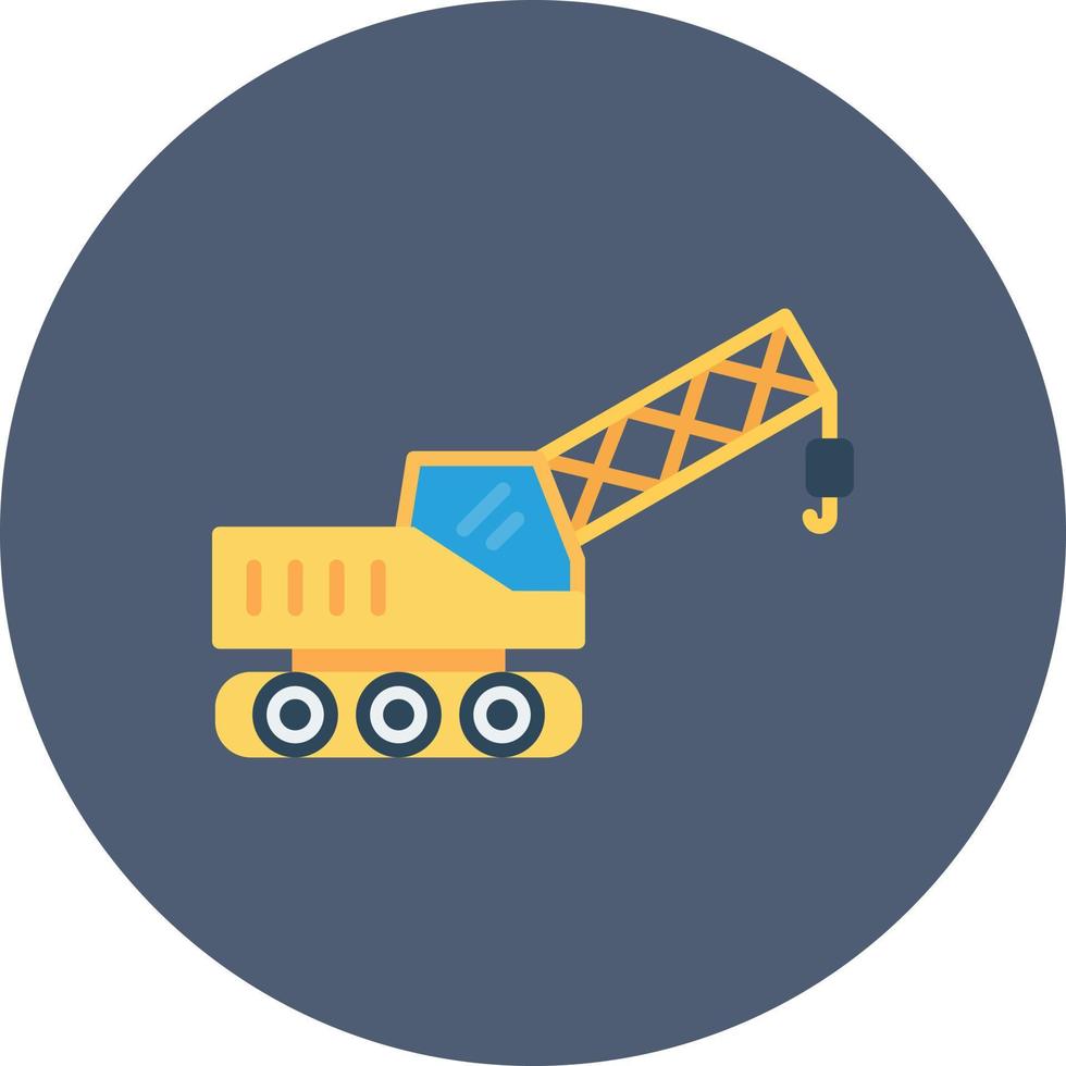 Crane Creative Icon Design vector