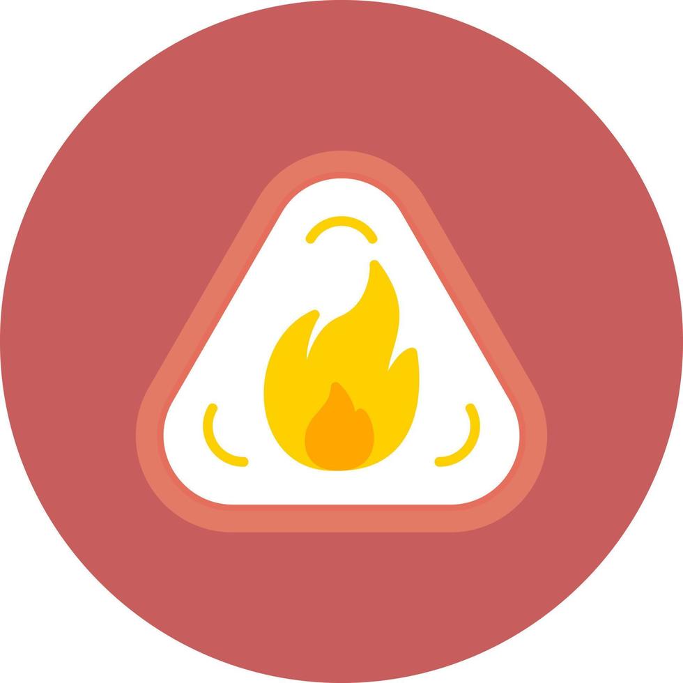 Flame Creative Icon Design vector
