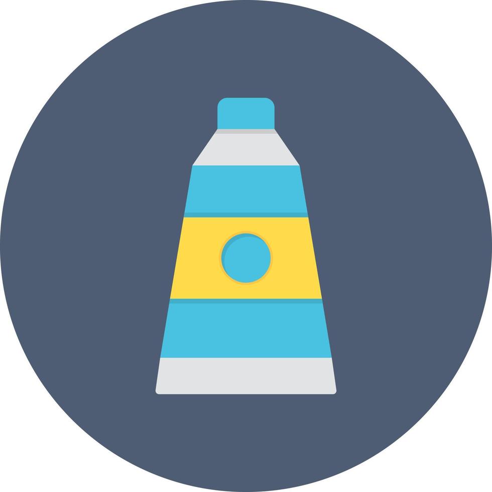 Oil Paint Creative Icon Design vector