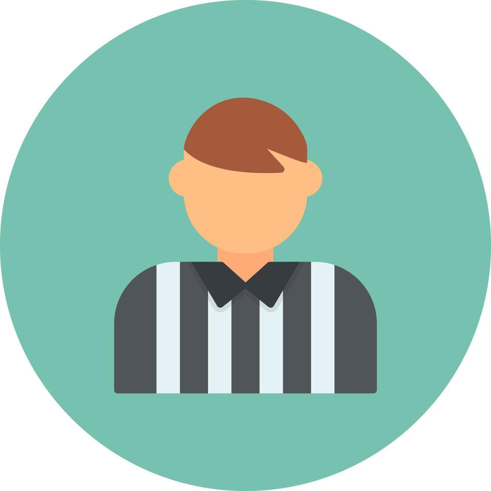 Referee Creative Icon Design vector