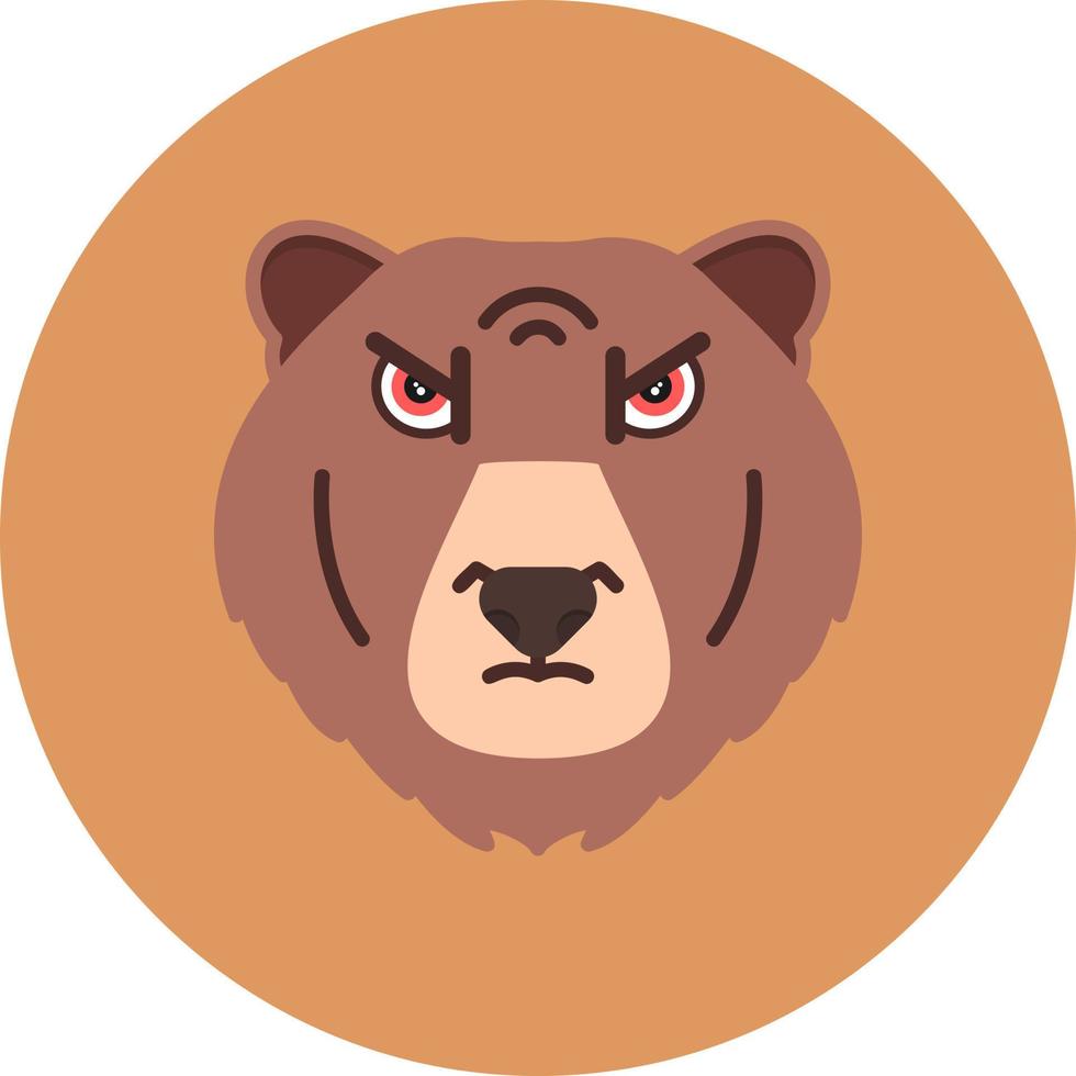 Polar Bear Creative Icon Design vector