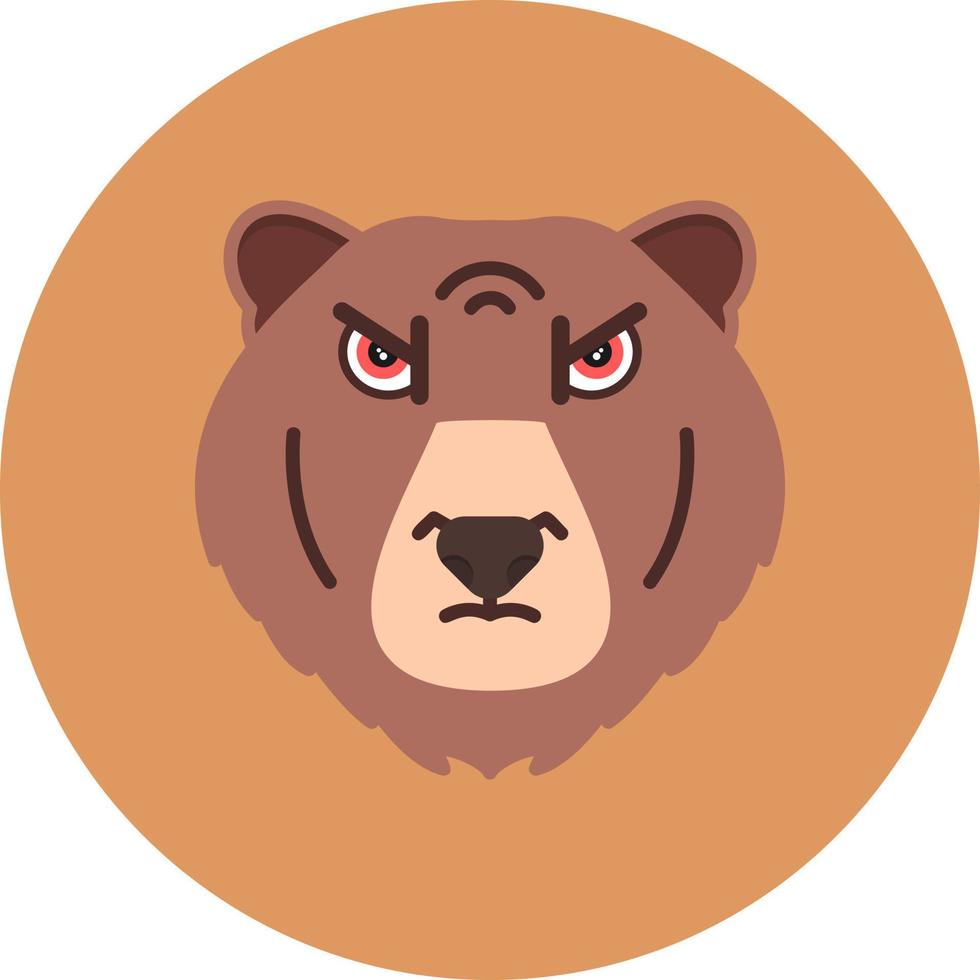 diseño de icono creativo de oso polar vector