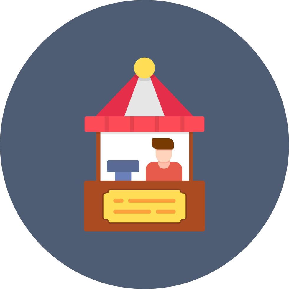 Ticket Office Creative Icon Design vector