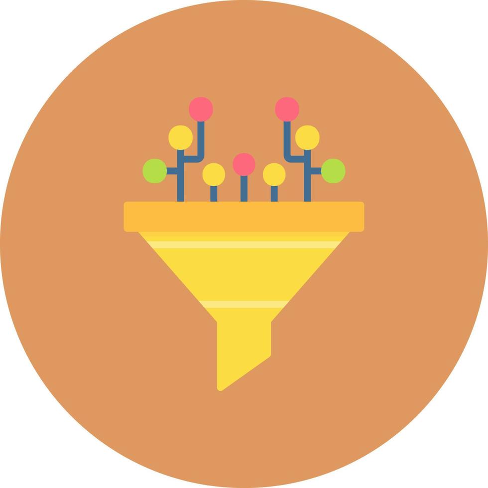 Filter Creative Icon Design vector