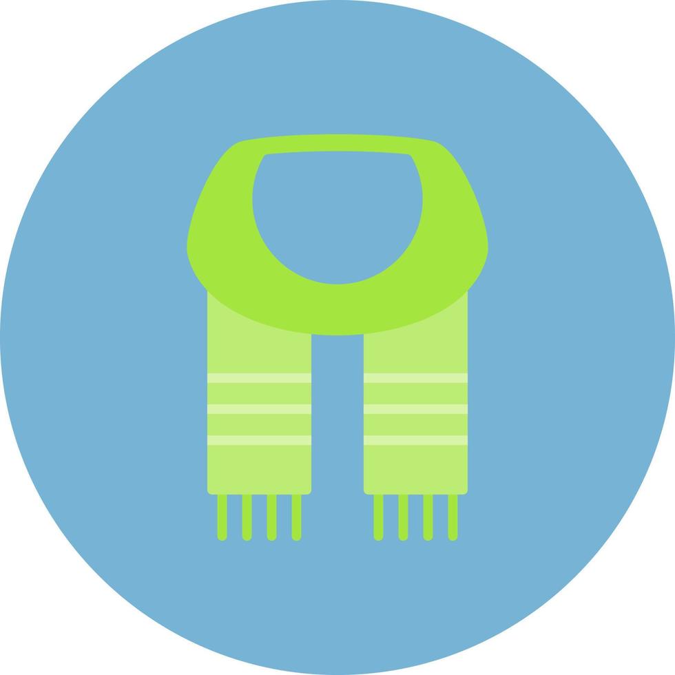 Scarf Creative Icon Design vector