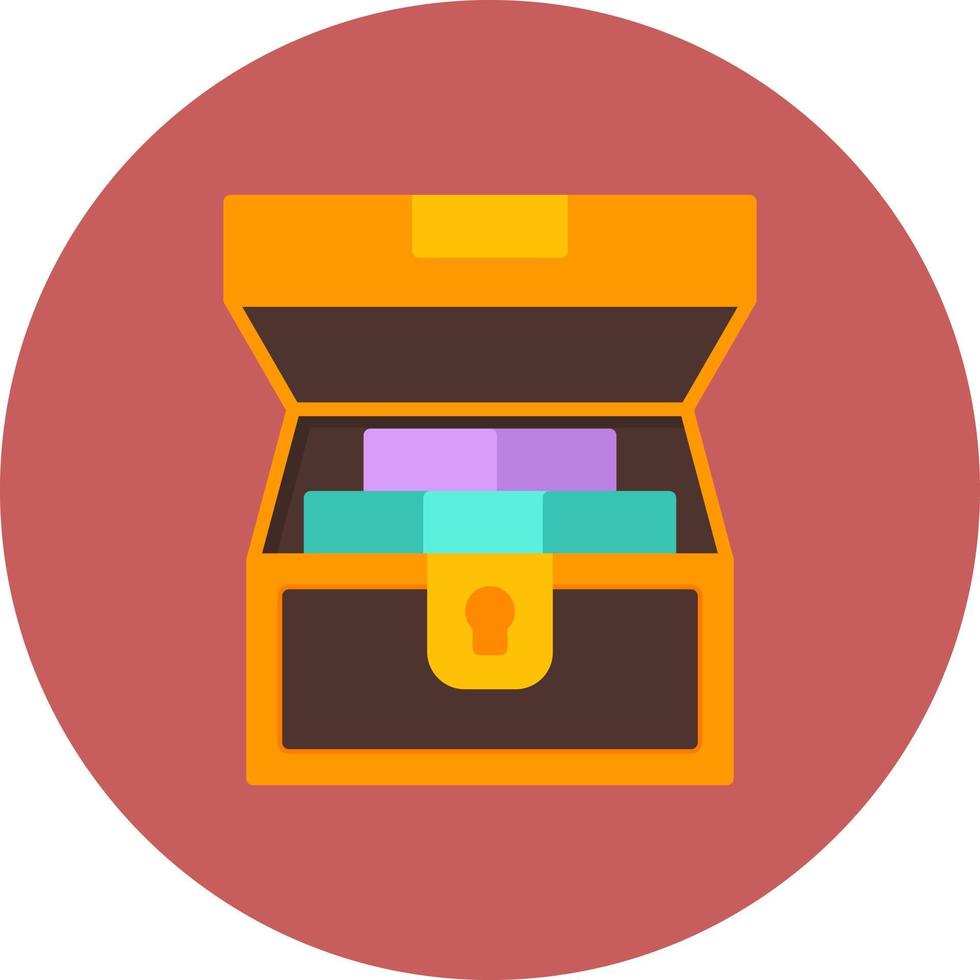 Chest Creative Icon Design vector