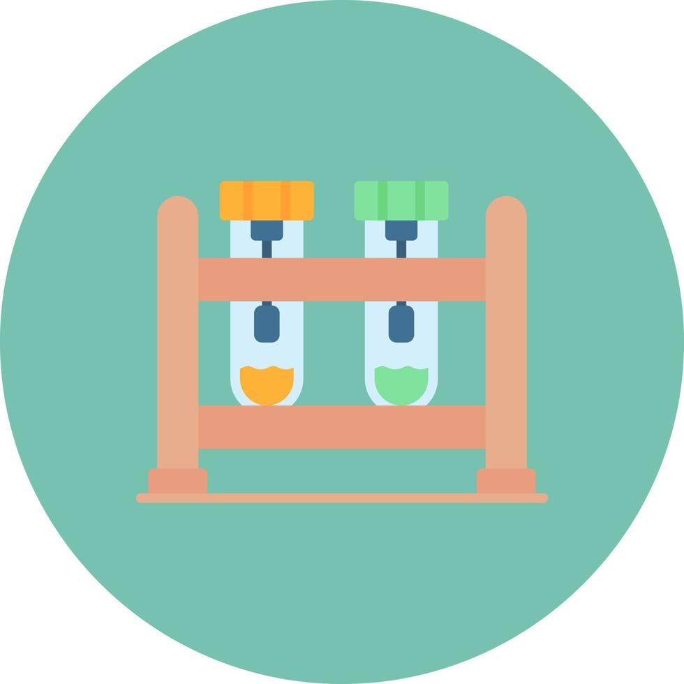 Test Tube Creative Icon Design vector