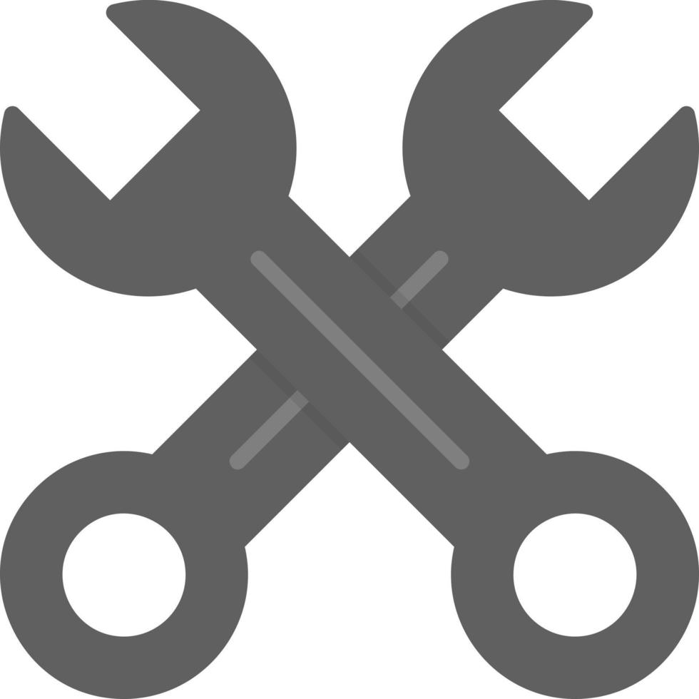 Key Mechanic Creative Icon Design vector