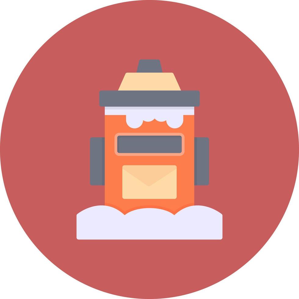 Postbox Creative Icon Design vector