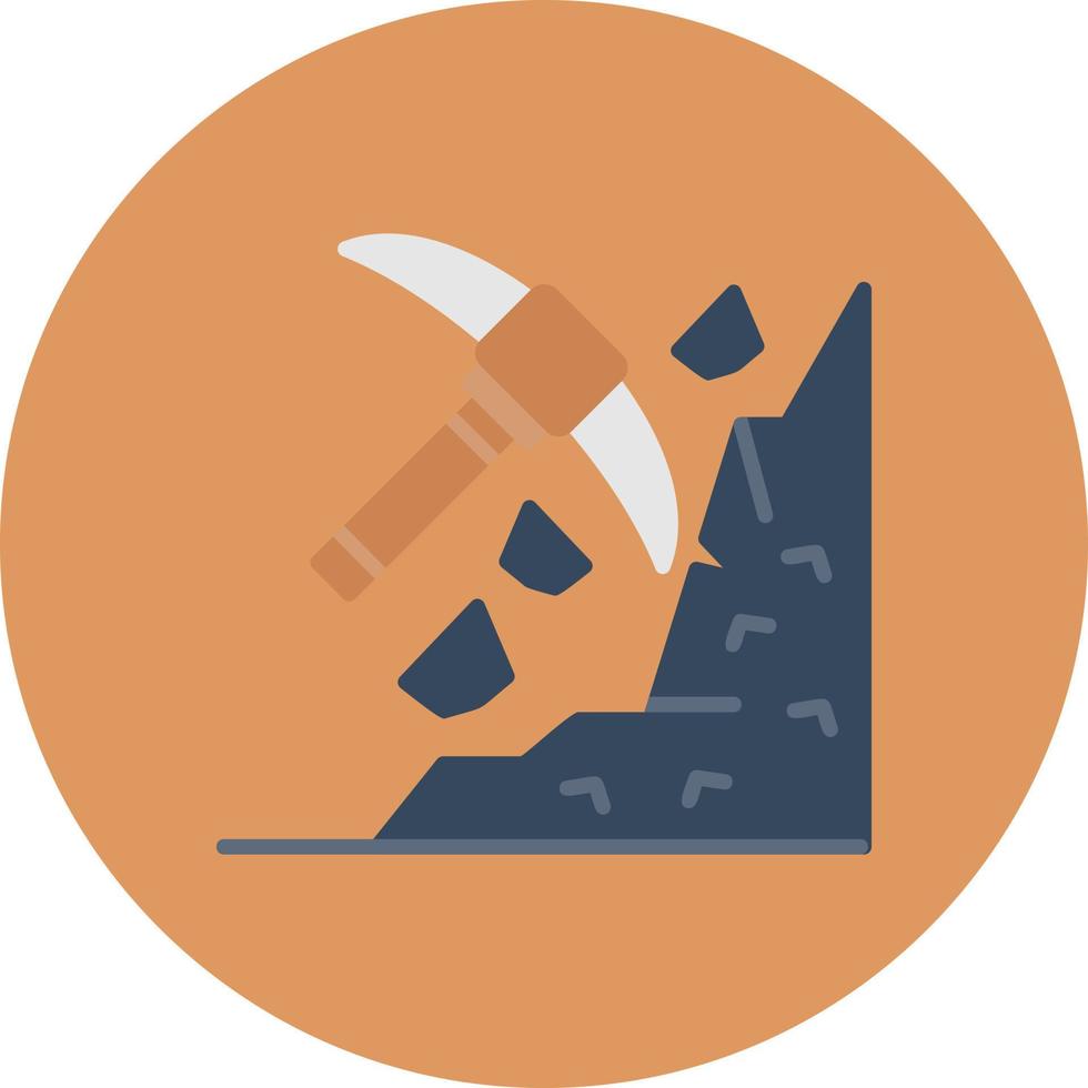 Mining Creative Icon Design vector