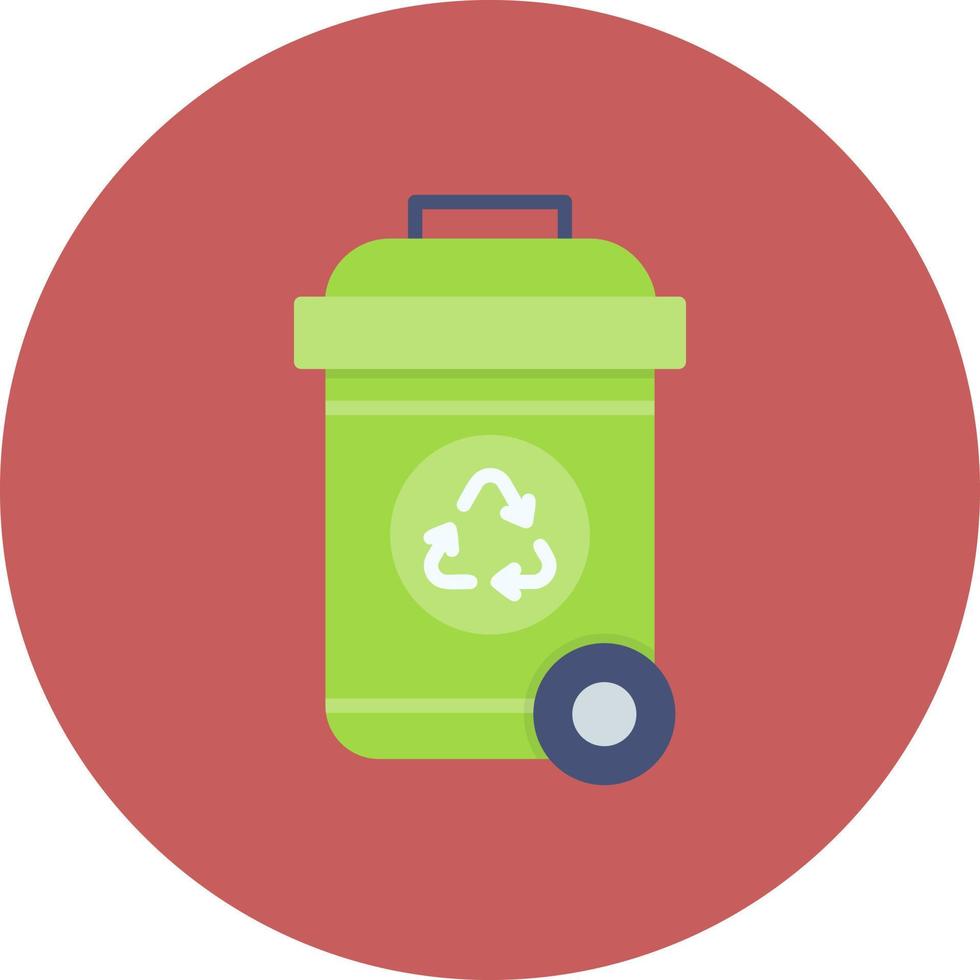 Recycle Bin Creative Icon Design vector