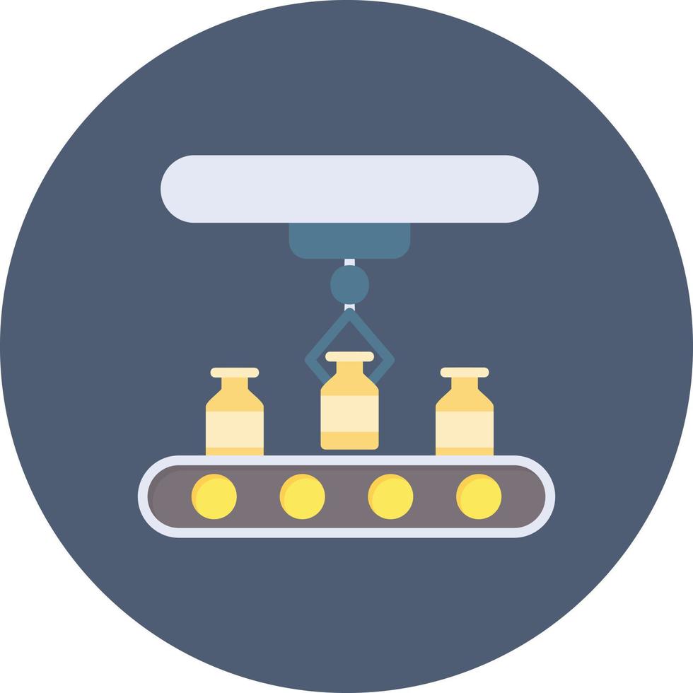 Conveyor Belt Creative Icon Design vector