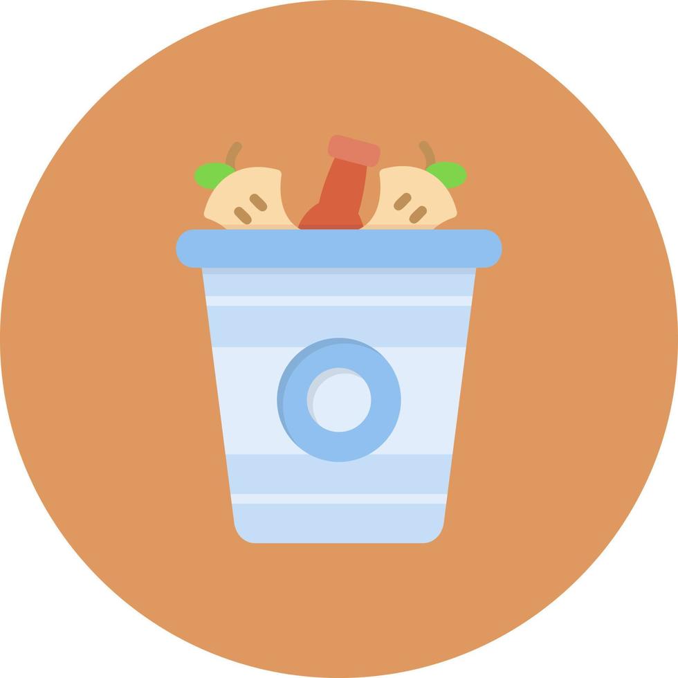 Waste Creative Icon Design vector