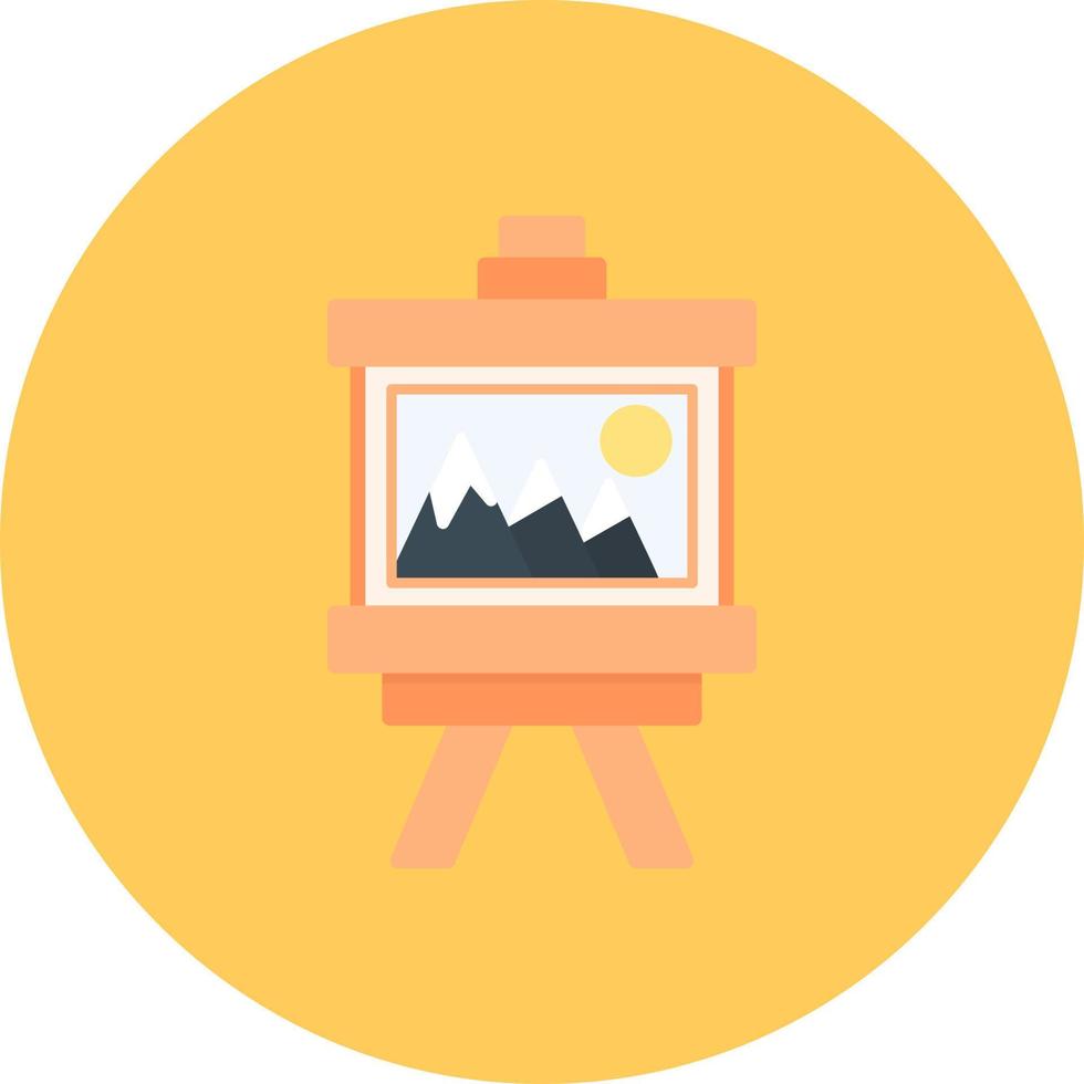 Canvas Creative Icon Design vector