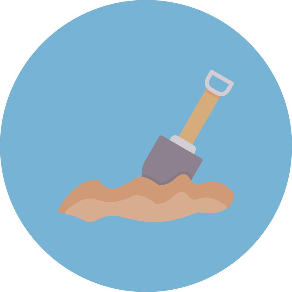 Digging Creative Icon Design vector