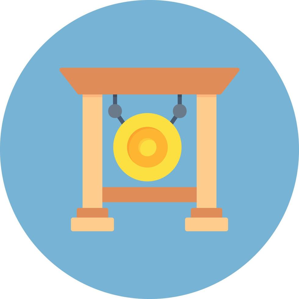 Gong Creative Icon Design vector