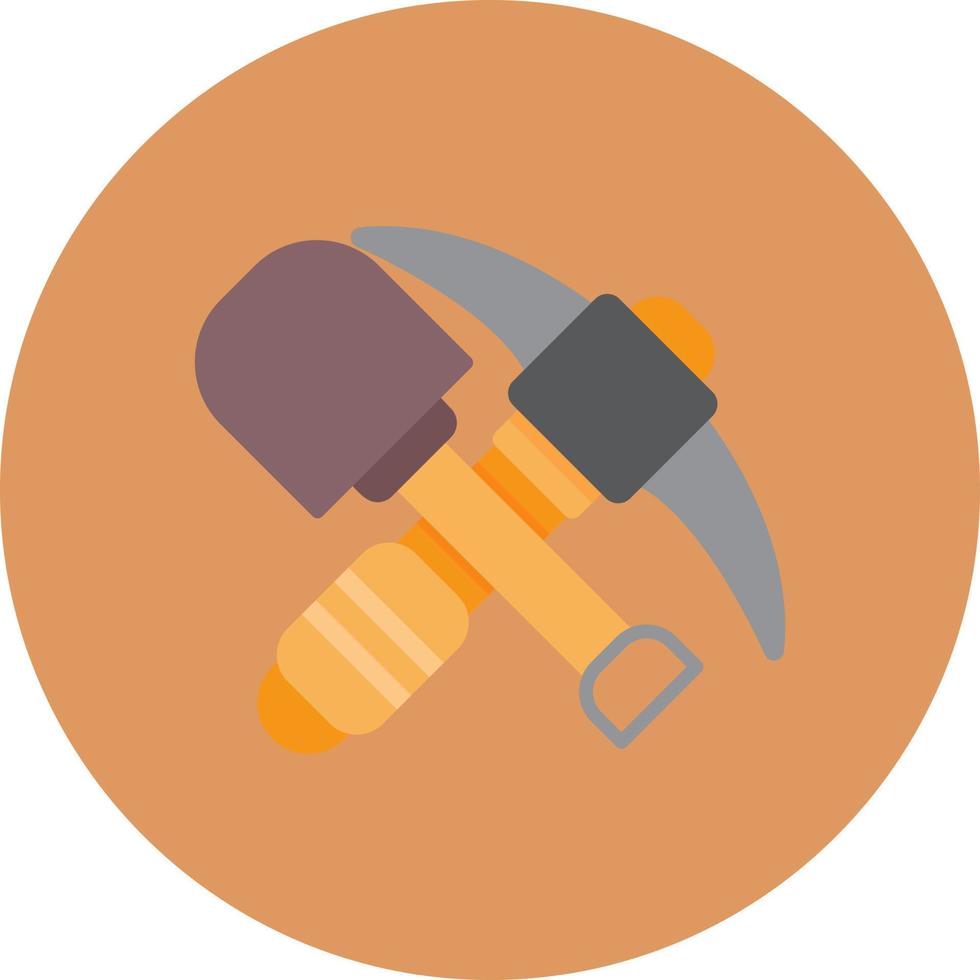 Material Mining Creative Icon Design vector