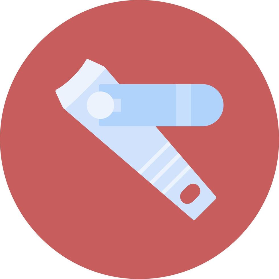 Nail Cutter Creative Icon Design vector