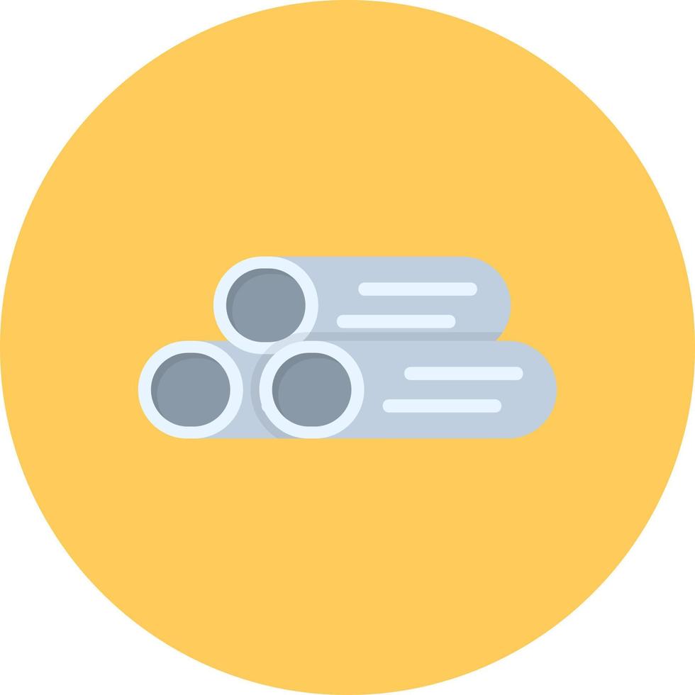 Pipes Creative Icon Design vector