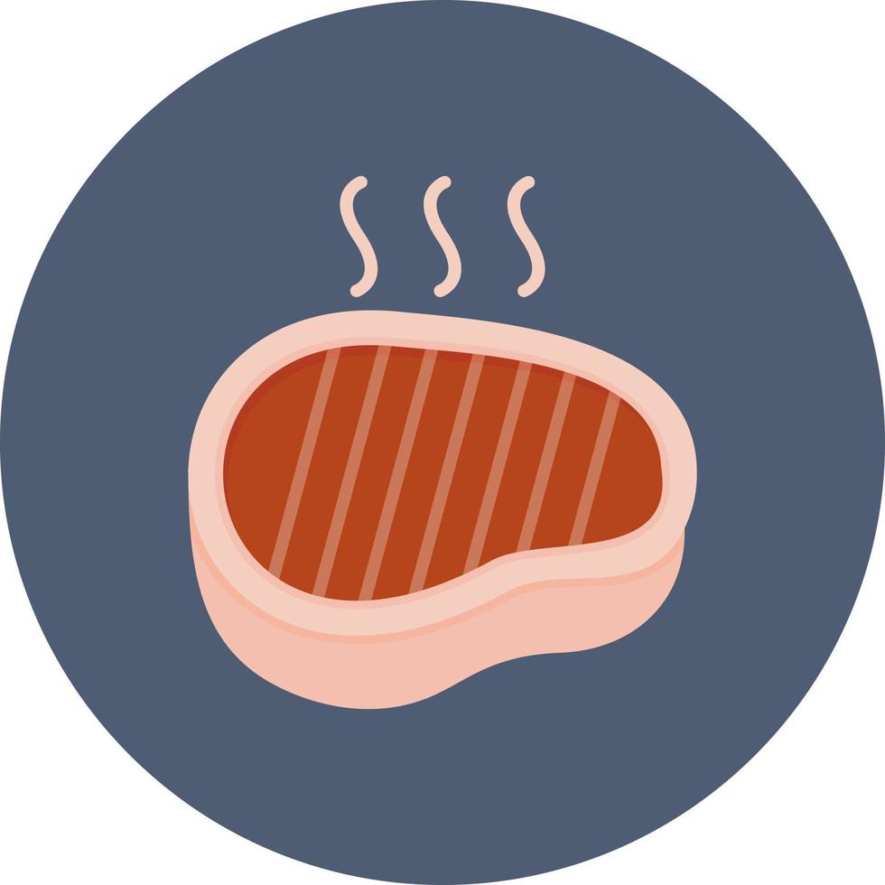 Steak Creative Icon Design vector