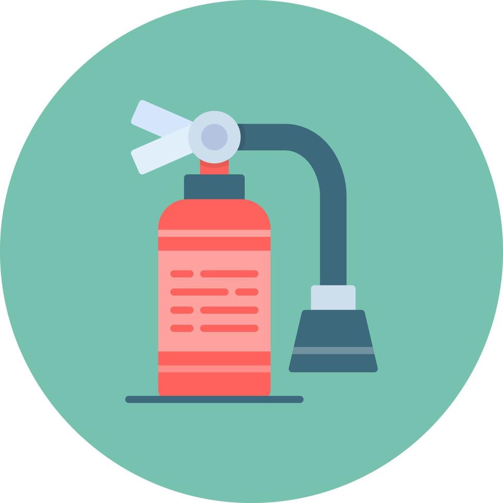 Fire Extinguisher Creative Icon Design vector