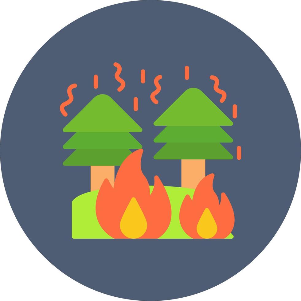 Fire Creative Icon Design vector