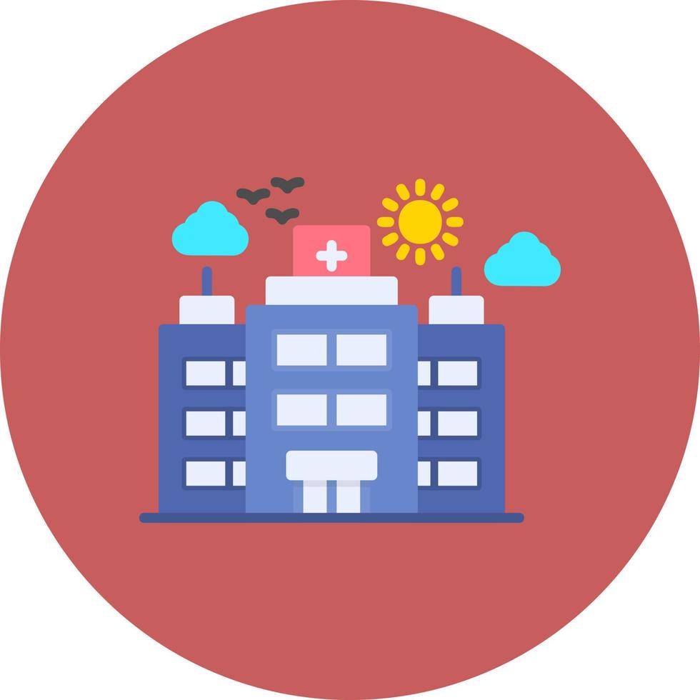 Hospital Creative Icon Design vector