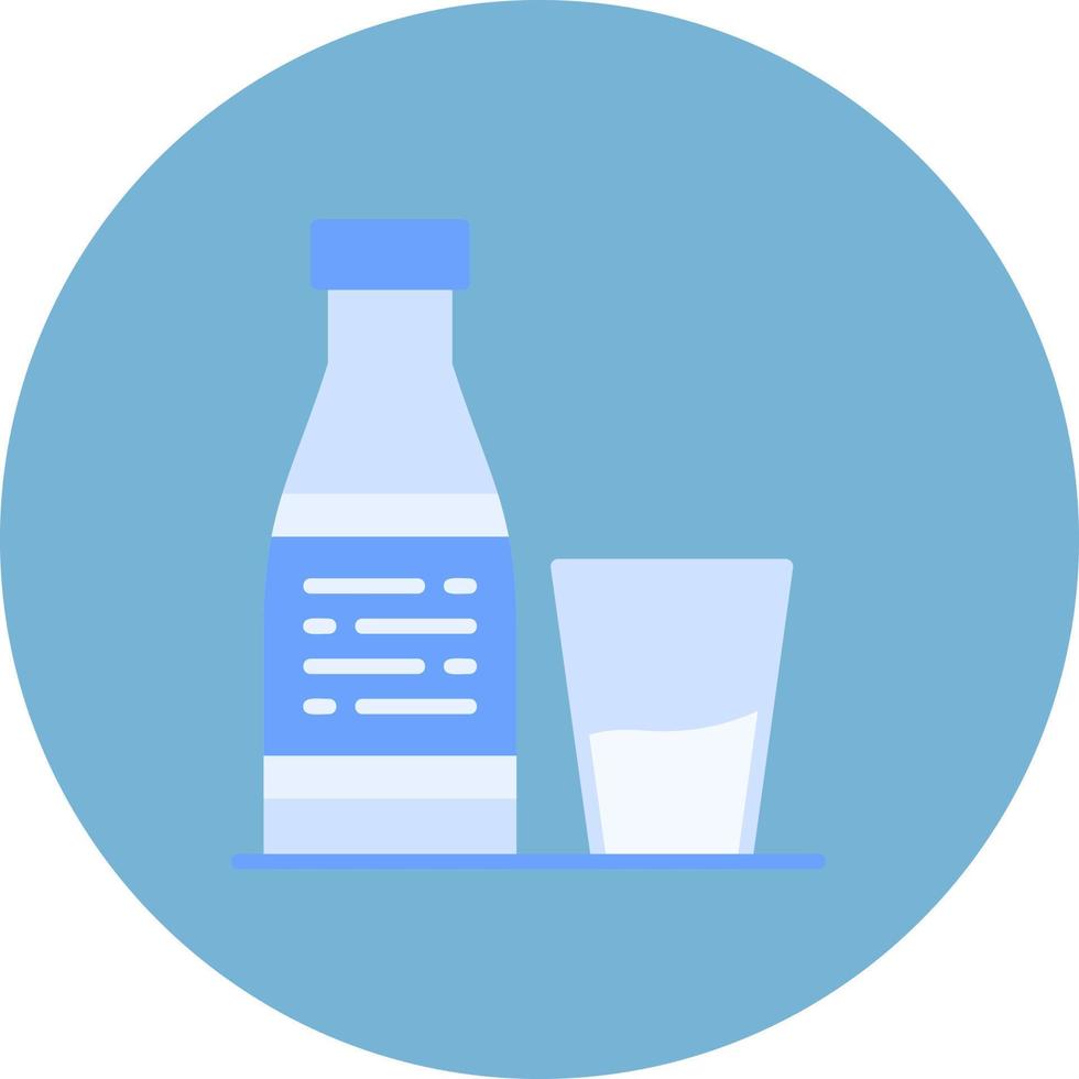 Milk Botel Creative Icon Design vector
