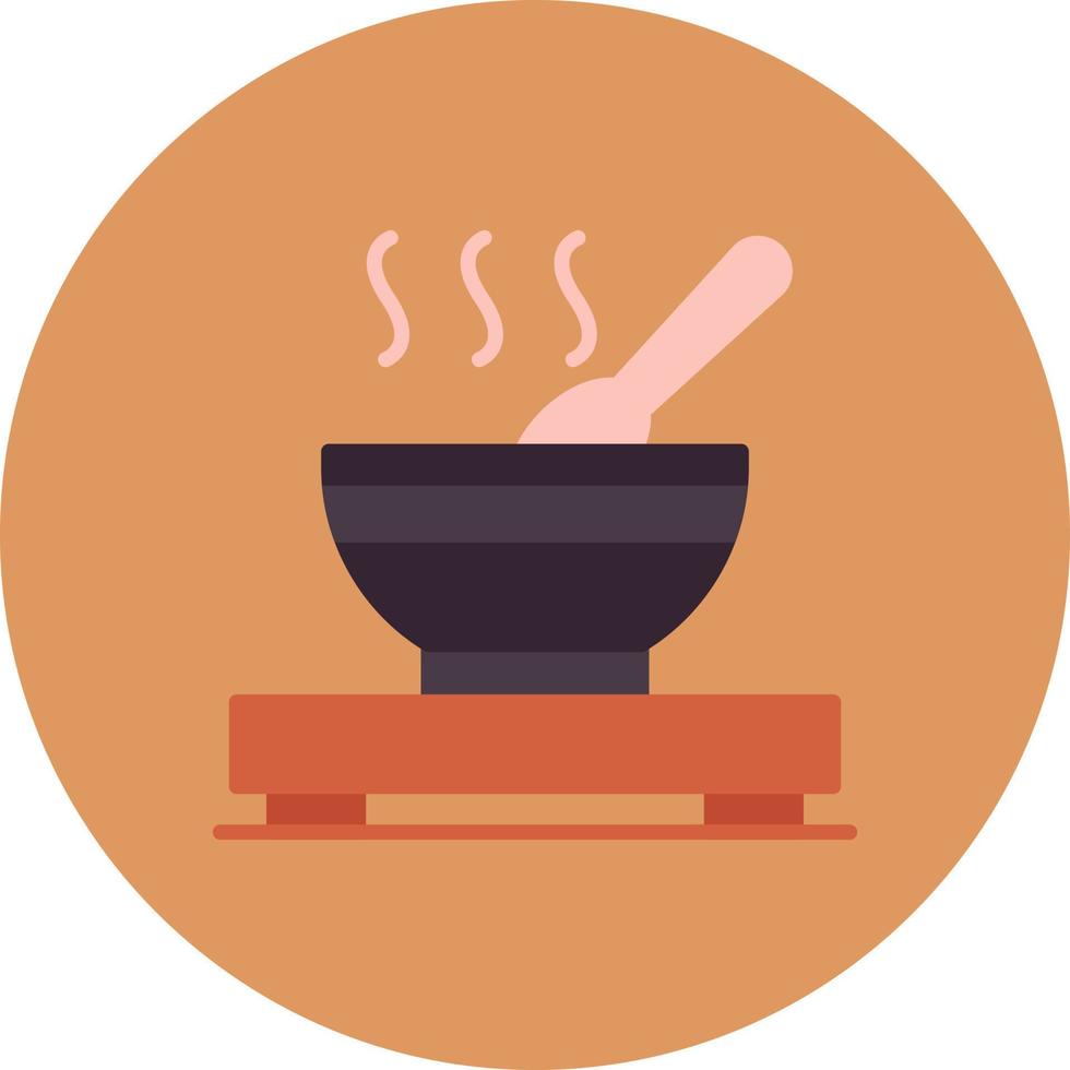 diseño de icono creativo de sopa caliente vector
