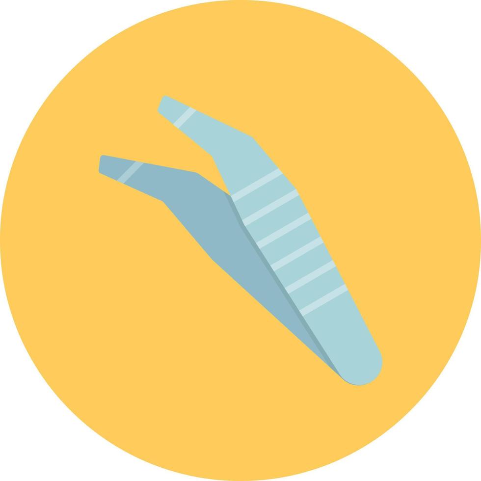 Tweezers Creative Icon Design vector