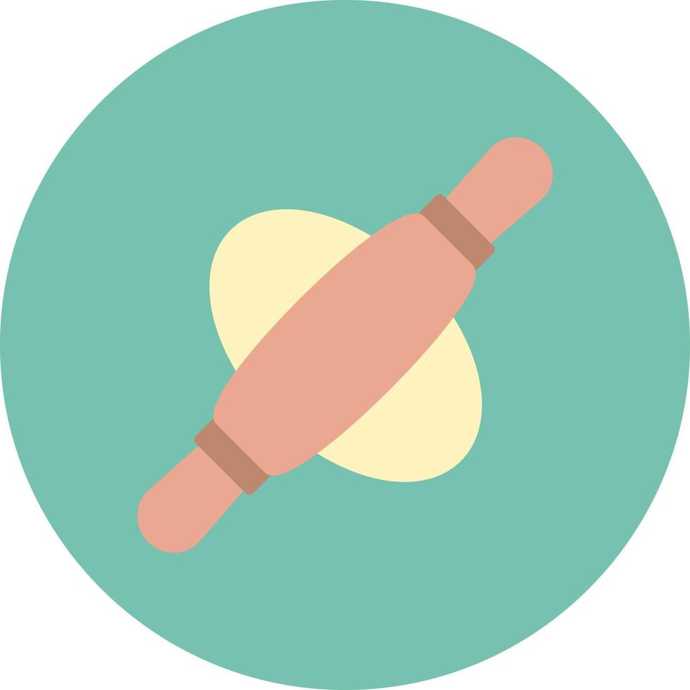 Rolling Pin Creative Icon Design vector