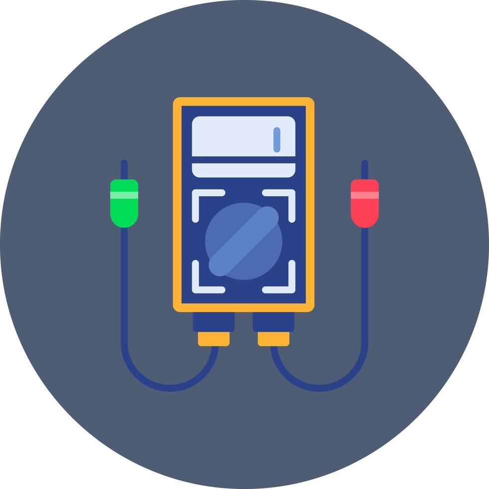 Multimeter Creative Icon Design vector