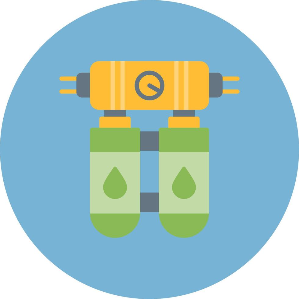 Water Filter Creative Icon Design vector