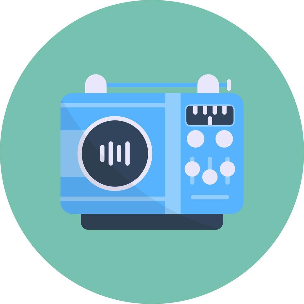 Radio Creative Icon Design vector