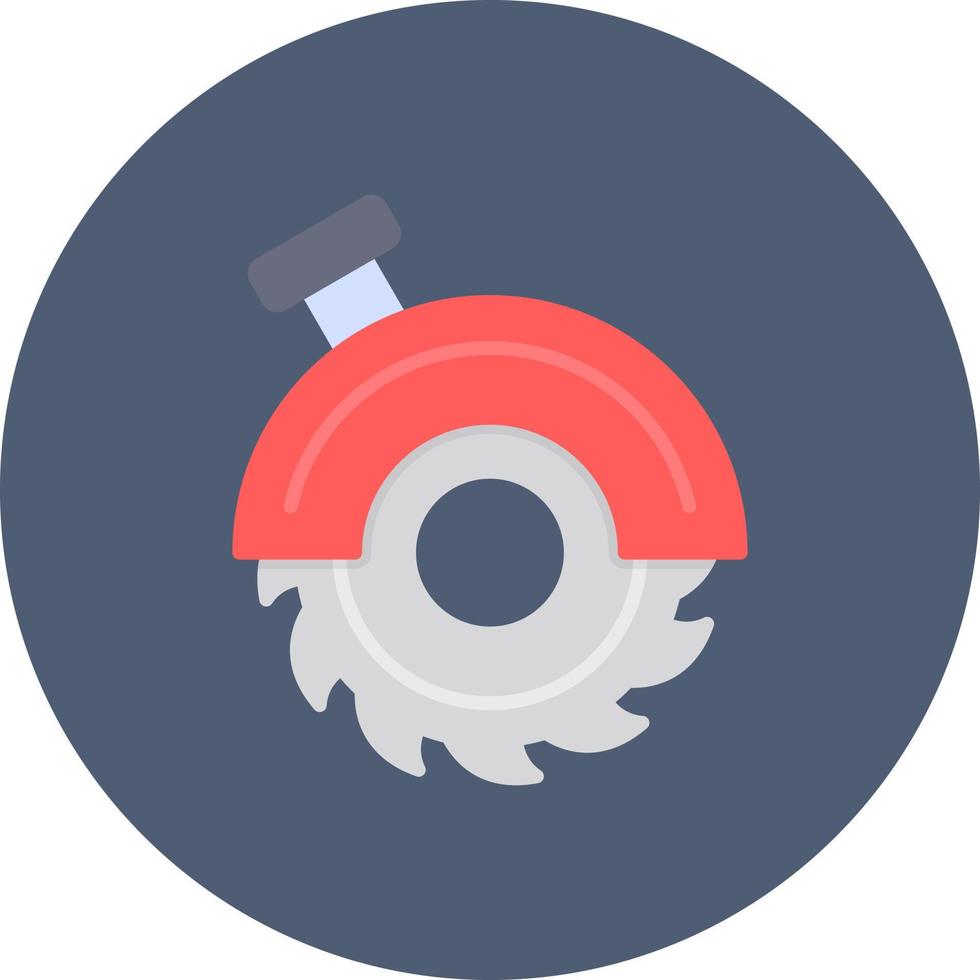 Circular Saw Creative Icon Design vector
