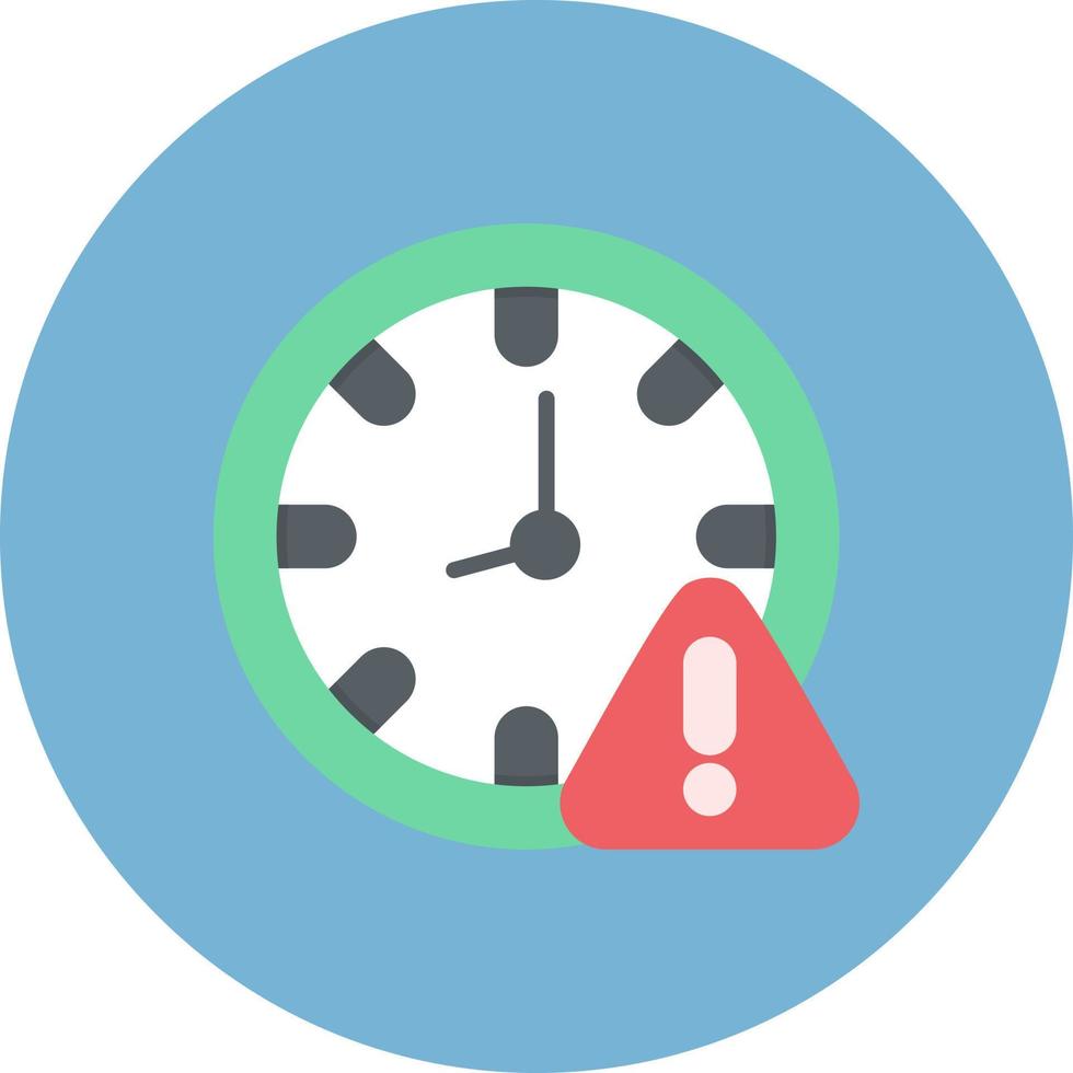 Expired Creative Icon Design vector