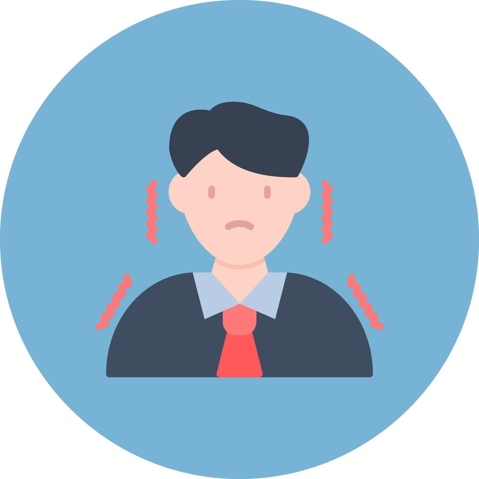 Nervous Creative Icon Design vector