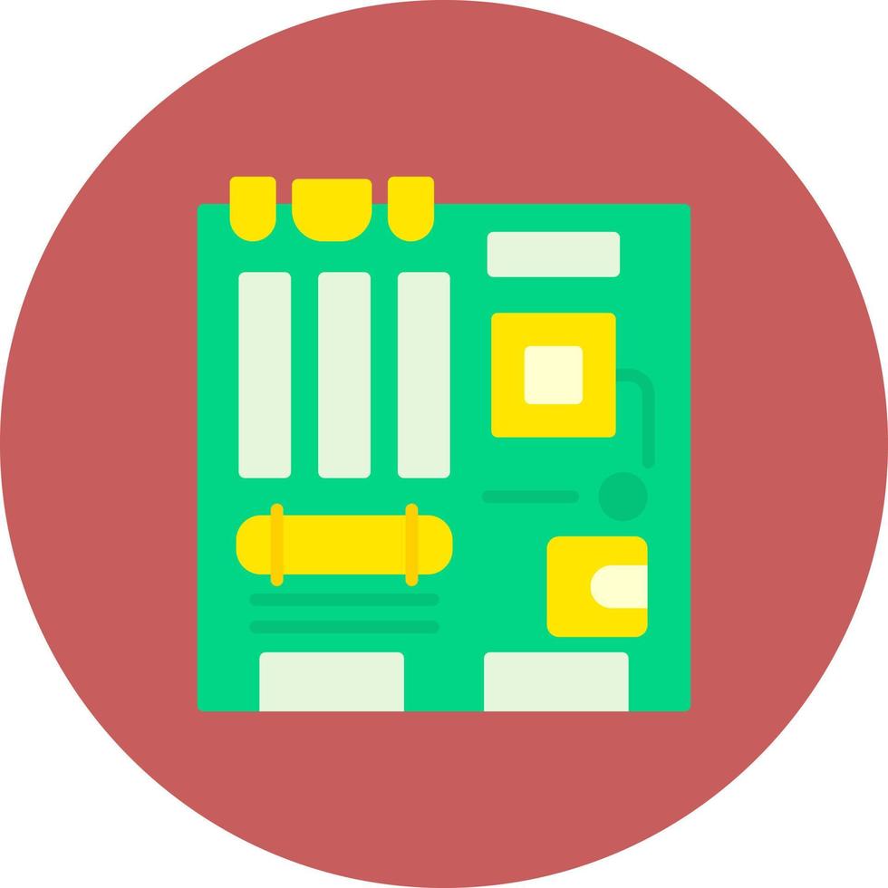 Motherboard Creative Icon Design vector