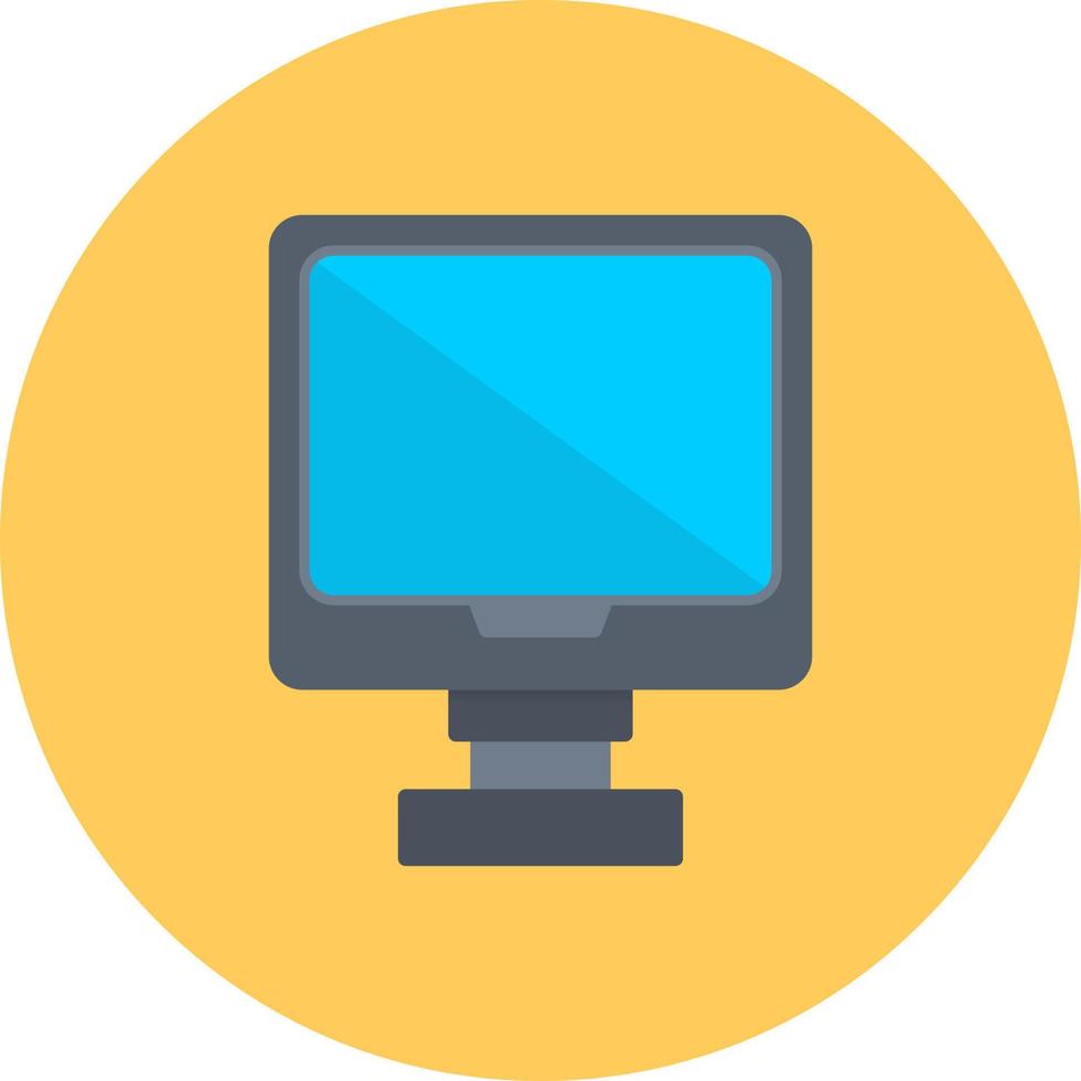 Monitor Creative Icon Design vector