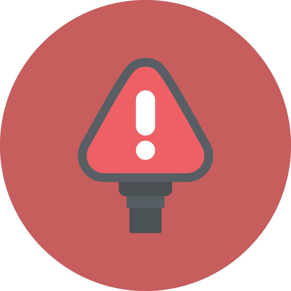 diseño de icono creativo de alerta vector