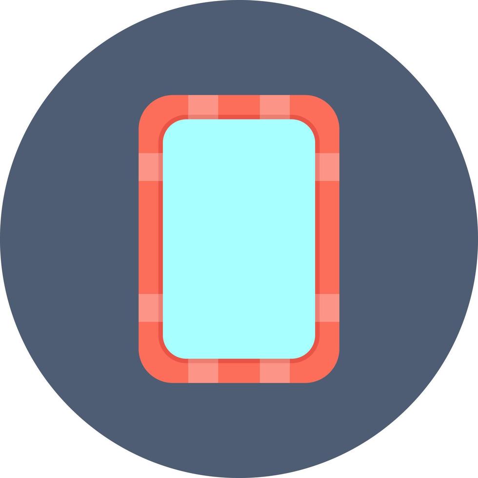 Mirror Creative Icon Design vector