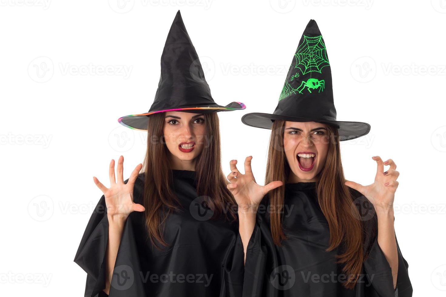 beauty women in halloween style photo