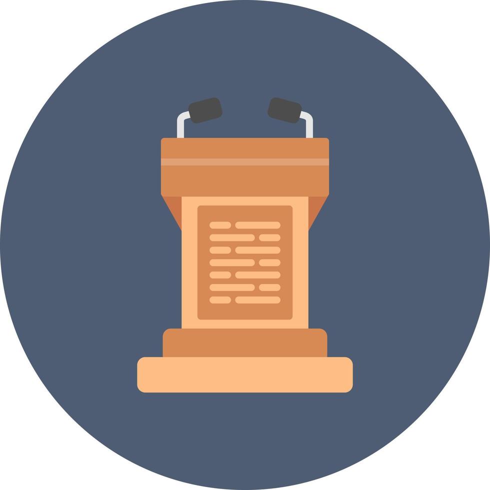 Tribune Creative Icon Design vector