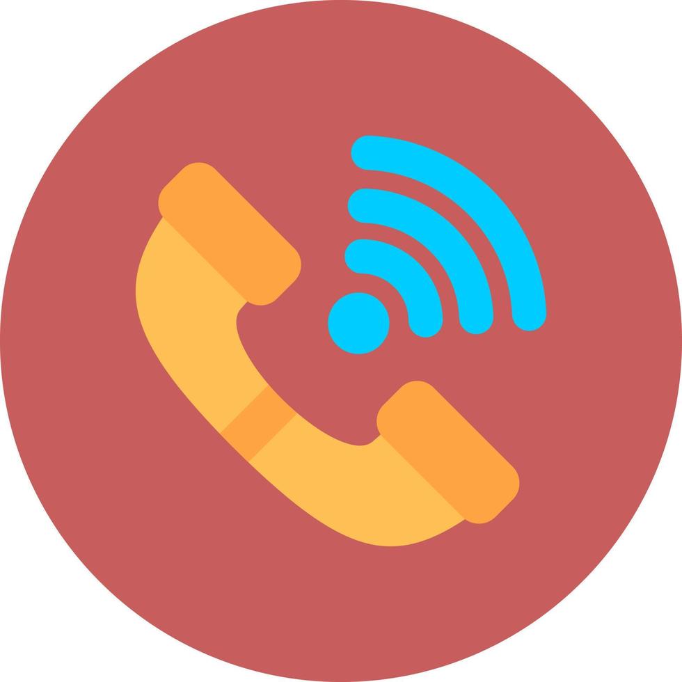Phone Receiver Creative Icon Design vector