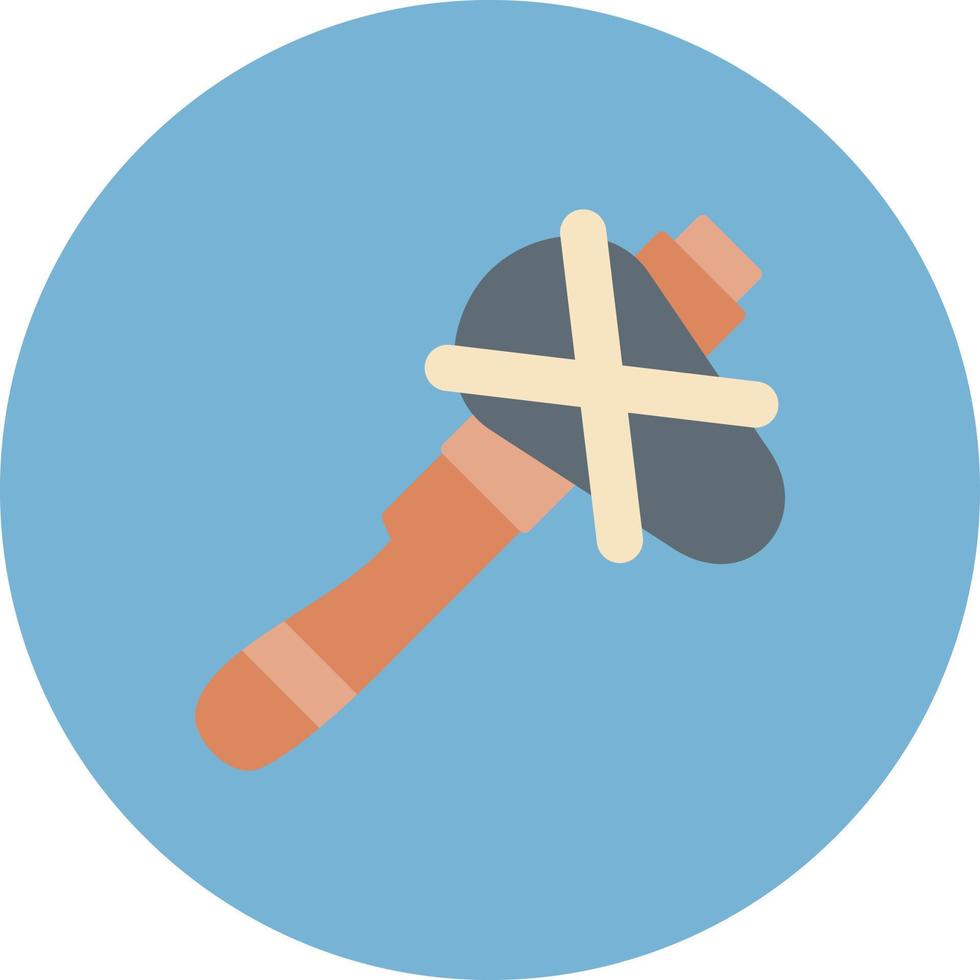 Stone Axe Creative Icon Design vector