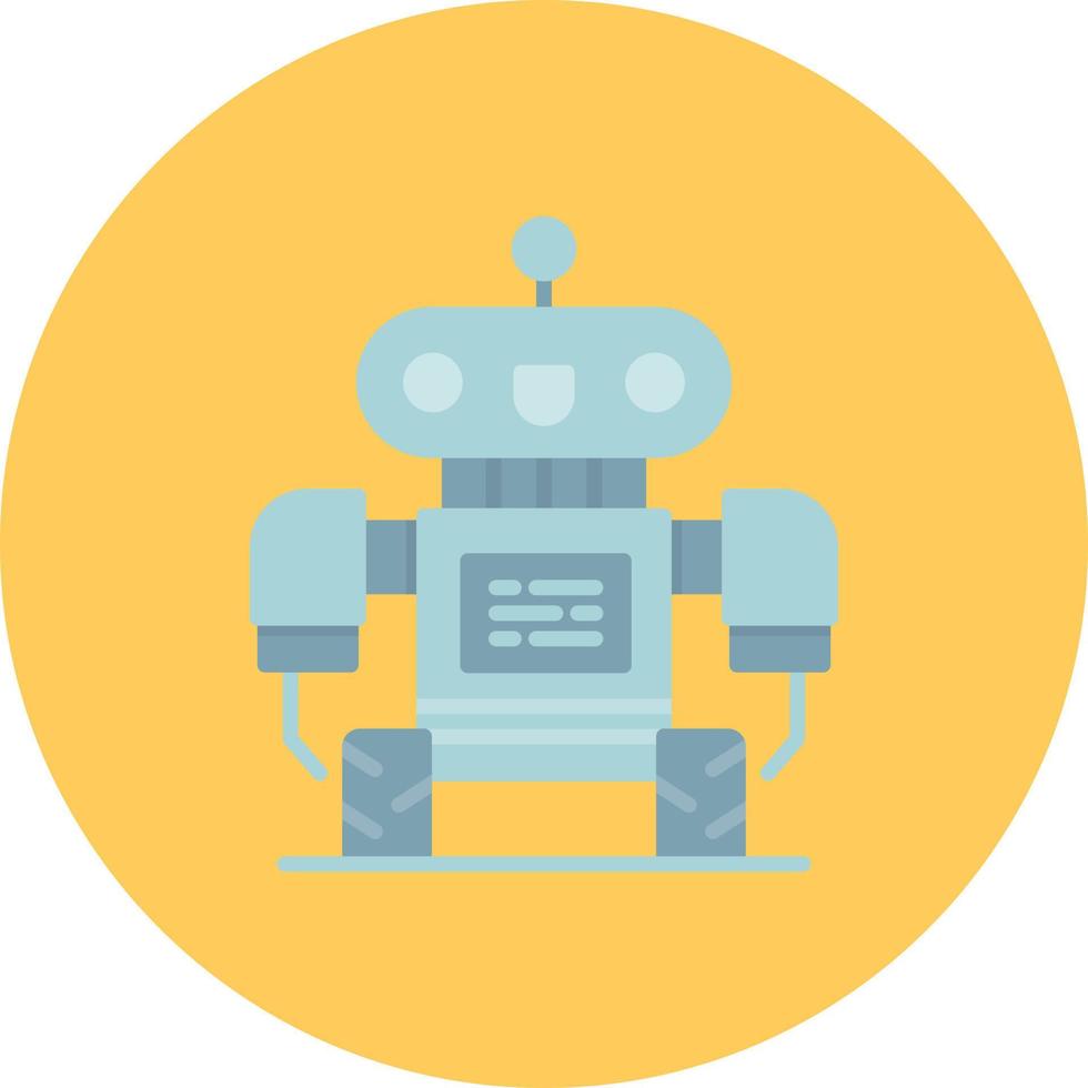 Robot Creative Icon Design vector
