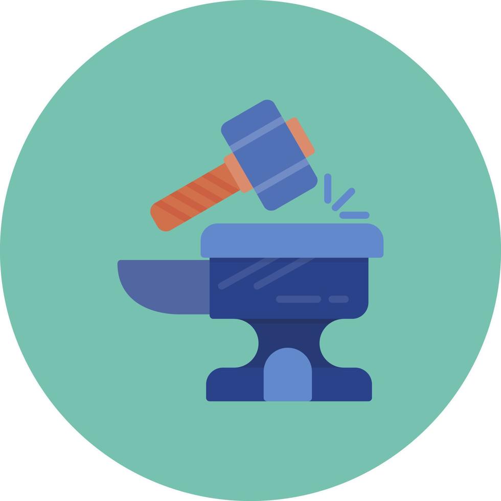 Anvil Creative Icon Design vector