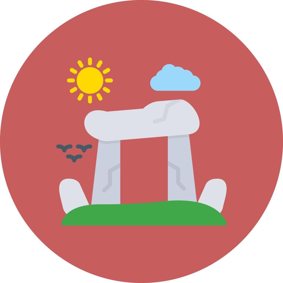 Stonehenge Creative Icon Design vector
