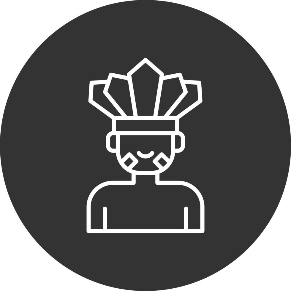 Native Indian Creative Icon Design vector