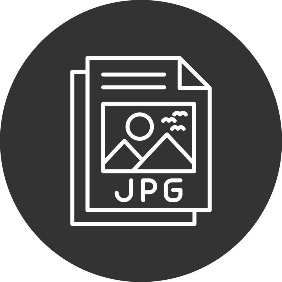 Jpg File Creative Icon Design vector